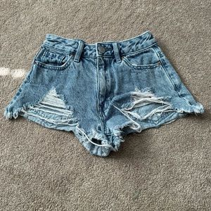 pacsun jean shorts